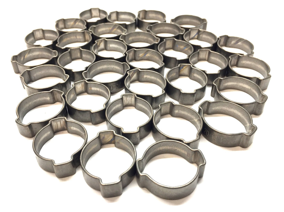 Oetiker 2-Ear Clamp 20OET [Lot of 32] NOS