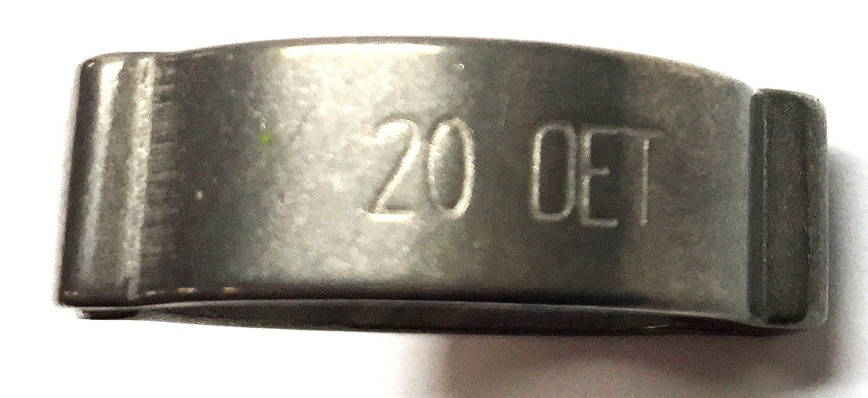 Oetiker 2-Ear Clamp 20OET [Lot of 32] NOS