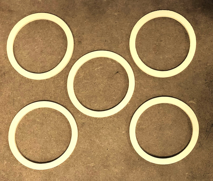 Unbranded 0.13X0.23 Inch O-Ring 2.97X2.43 Inch [Lot of 5] NOS