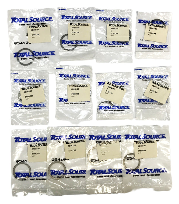Total Source Forklift Caterpillar Shim CT901786 [Lot of 12] NOS
