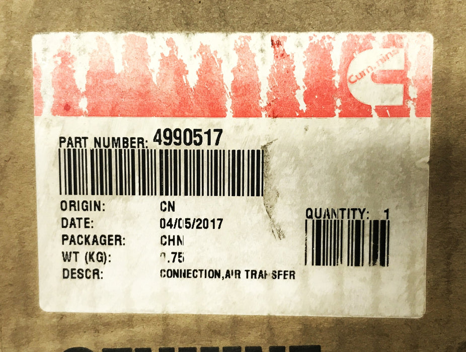 Cummins Air Transfer Connection 4990517 NOS