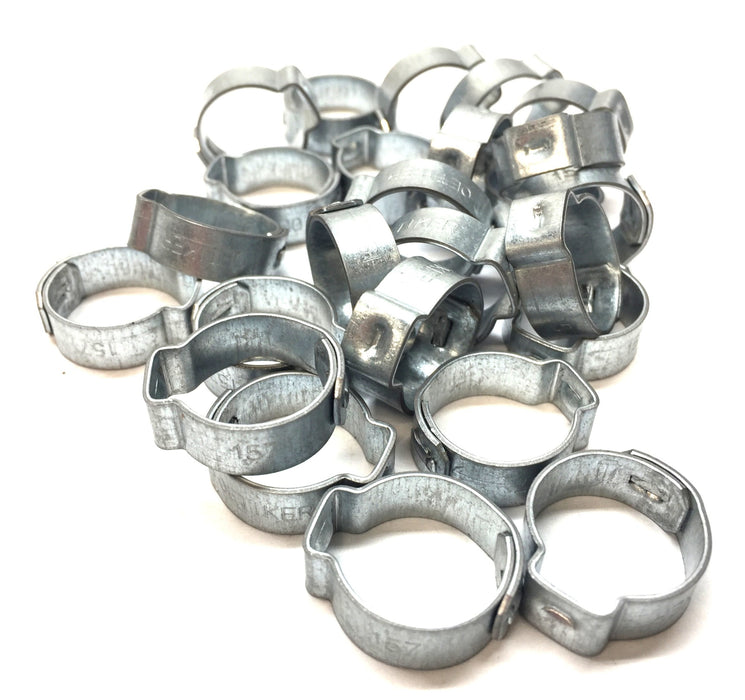 Oetiker 1-Ear Clamp w/Mechanical Interlock 157 (10500339) [Lot of 25] NOS