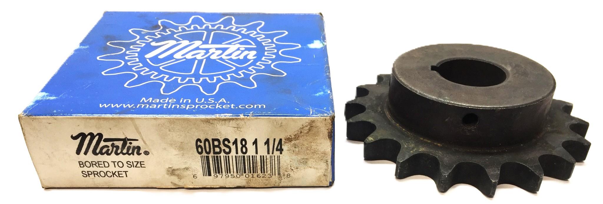 Martin Sprocket 60BS18 1-1/4" NOS