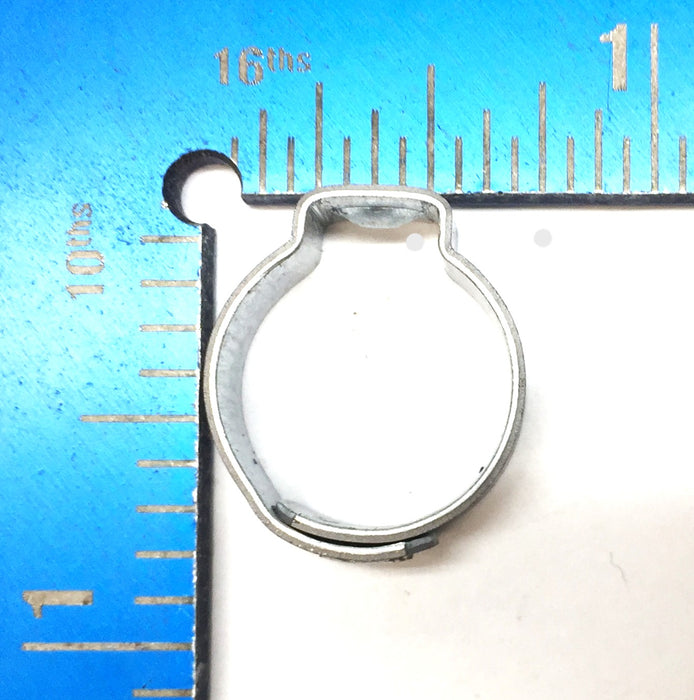 Oetiker 1-Ear Clamp w/Mechanical Interlock 157 (10500339) [Lot of 25] NOS