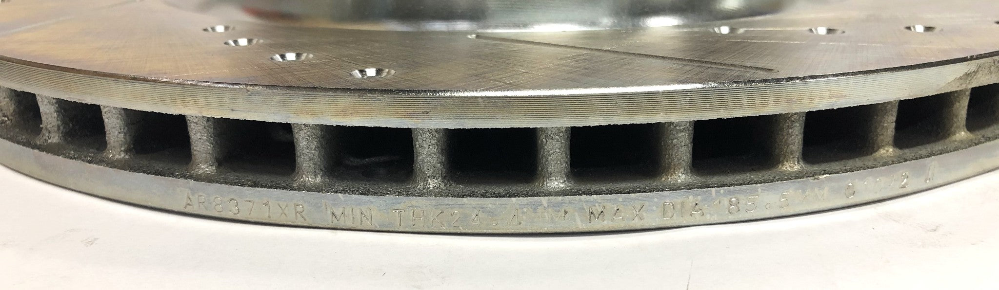 Powerstop Cross Drilled 2 Piece Brake Disc Set AR8371XPR (AR8371XL AR8371XR) NOS