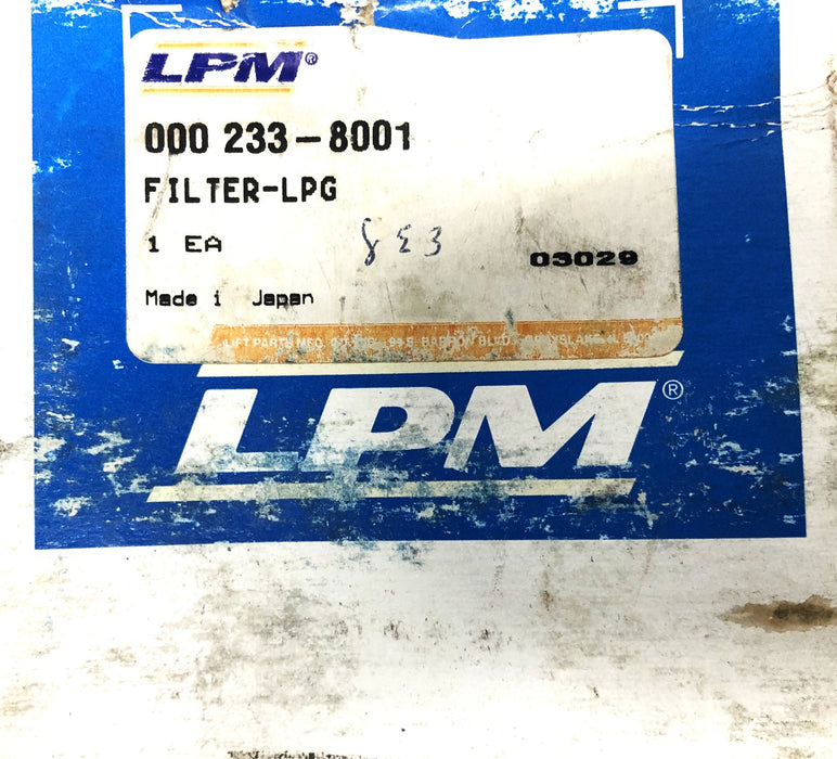 LPM Fuel Filter 223-8001 NOS