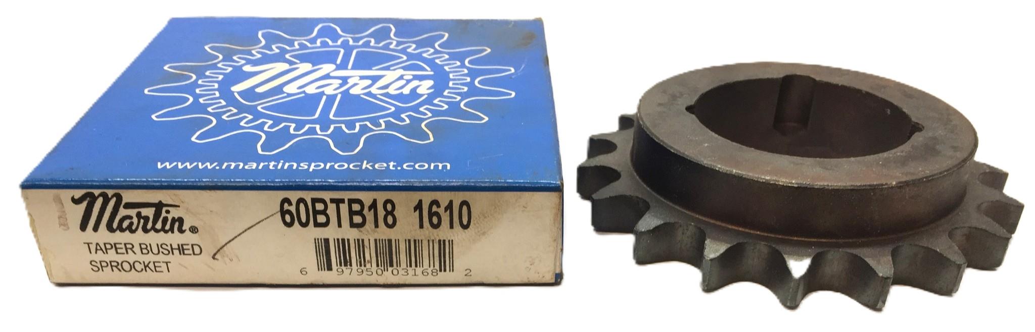Martin Roller Sprocket 60BTB18 1610 with Box NOS