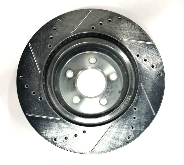 Powerstop Cross Drilled Passenger Side/Right Hand Brake Disc Set AR8359XR NOS