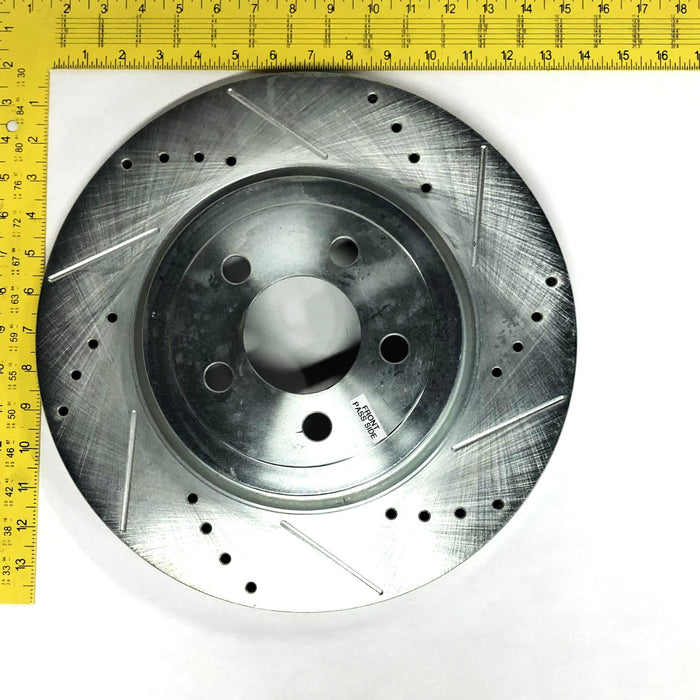 Powerstop Cross Drilled Passenger Side/Right Hand Brake Disc Set AR8359XR NOS