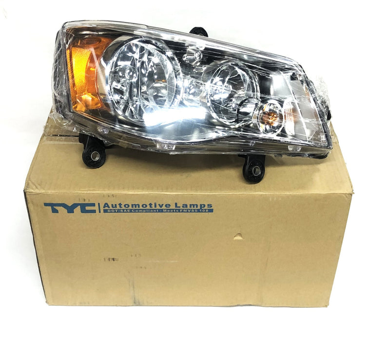TYC Right Hand Halogen Headlight Assembly 20-6919-00 NOS