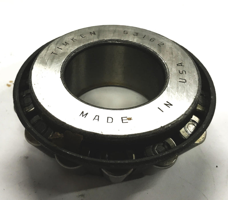 Timken Tapered Roller Bearing Cone 53162 (No Box) NOS