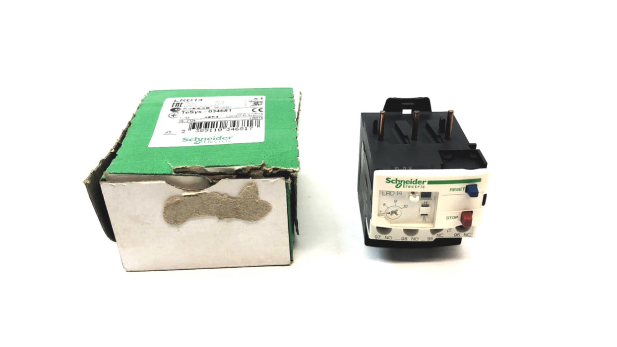 Schneider Electric TeSys Thermal Overload Relay LRD14 NOS