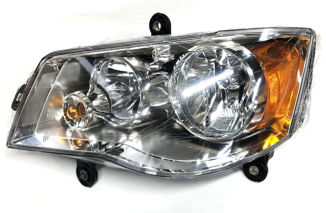 TYC Left Hand Halogen Headlight Assembly 20-6920-00 NOS
