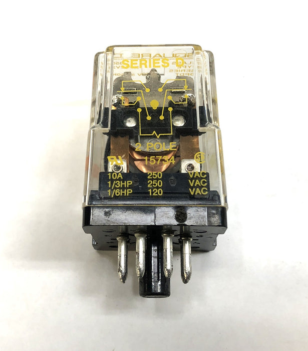 Square D Class 8501 Series D General Purpose Relay KP12V20 [Lot of 2] NOS