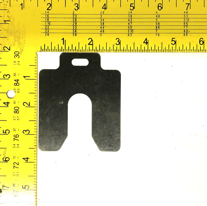 Maudlin 3x3 Inch .020 .508mm Slotted Shim 2NZN2 [Lot of 18] NOS
