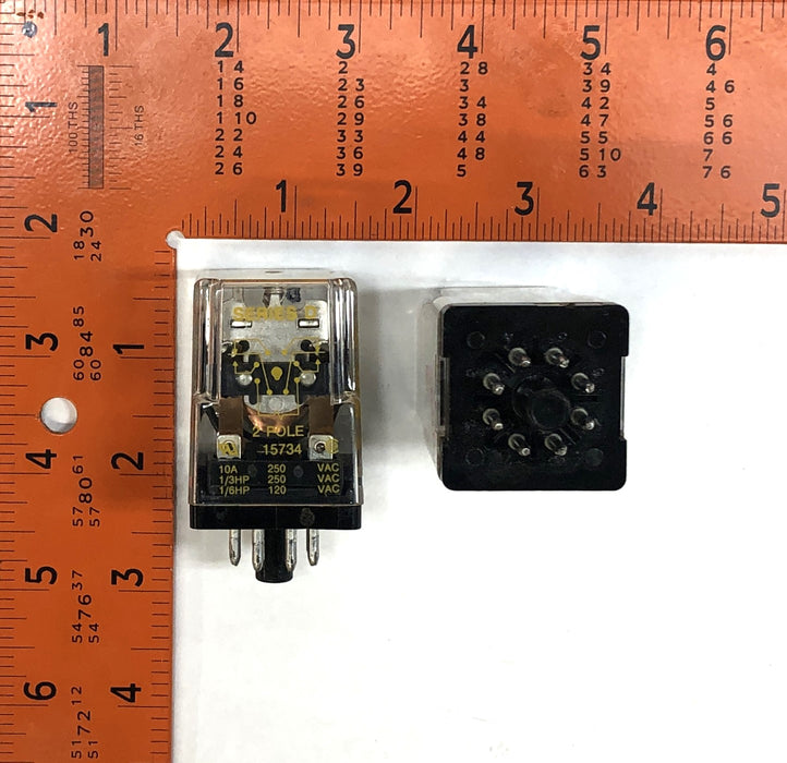 Square D Class 8501 Series D General Purpose Relay KP12V20 [Lot of 2] NOS