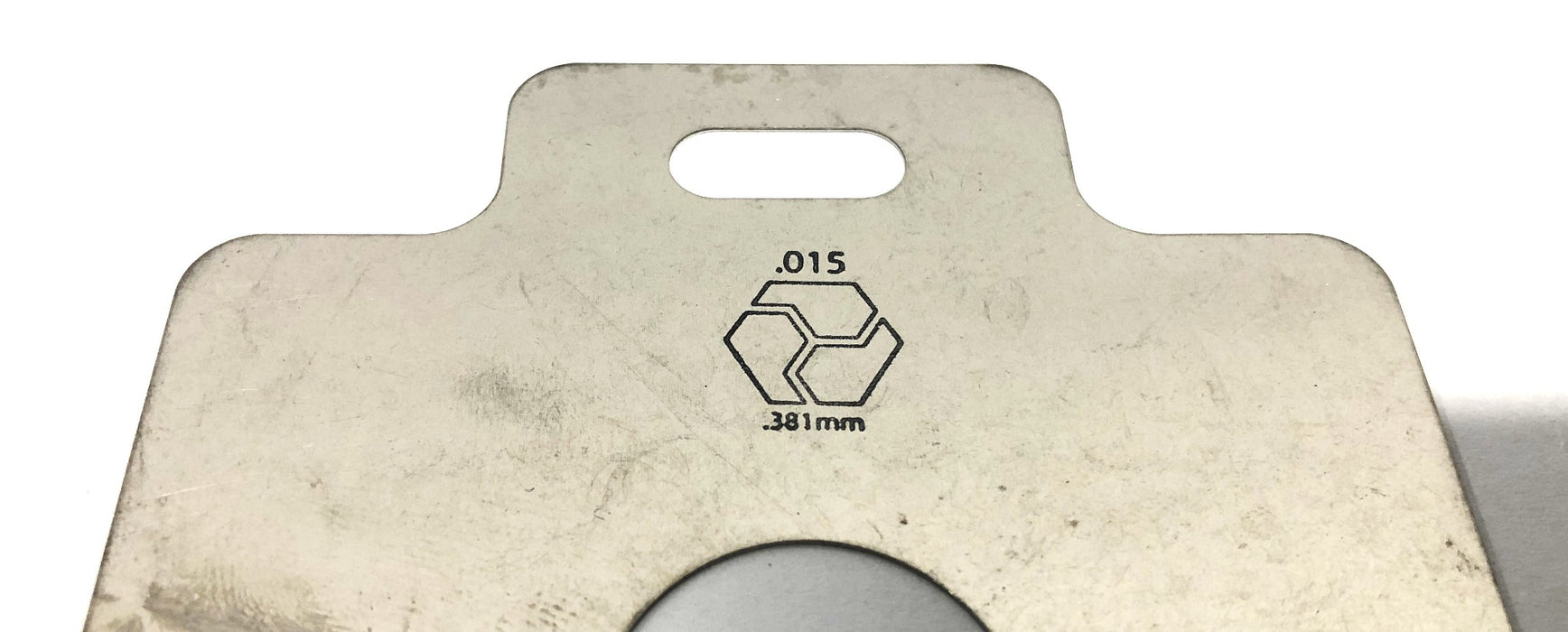 Maudlin 3x3 Inch .15 .381mm Slotted Shim 2NZN1 [Lot of 18] NOS