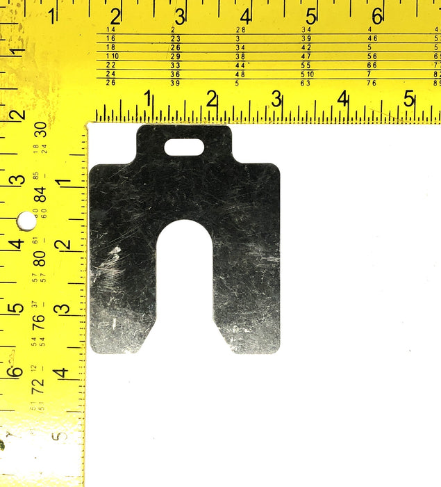 Maudlin 3x3 Inch .15 .381mm Slotted Shim 2NZN1 [Lot of 18] NOS