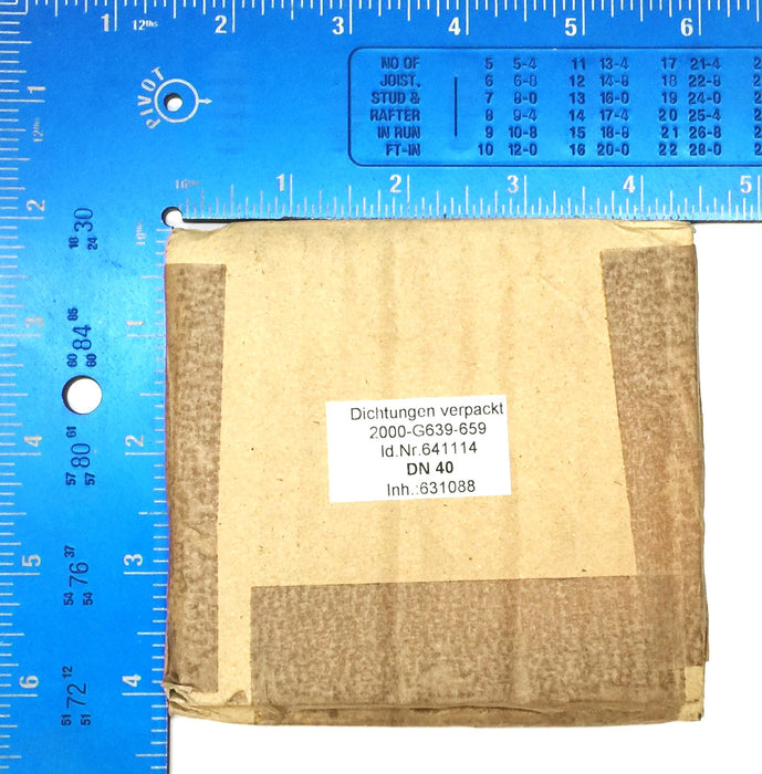 Burkert Replacement Valve Ring Seal 641114 [Lot of 3] NOS