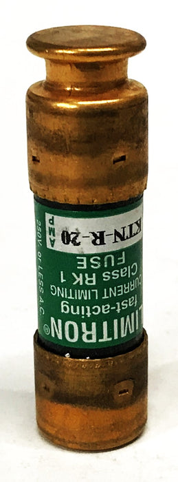 Cooper Bussmann Limitron 20 Amp Buses KTN-R-20 [Lot of 10] NOS