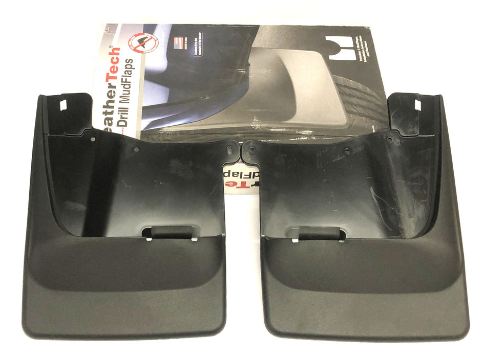 WeatherTech Set of (2) No-Drill Front Mudflaps 110118 USED