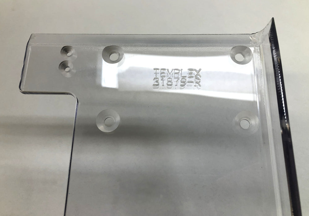 Templex Clear Right-Side Panel 31879-R NOS