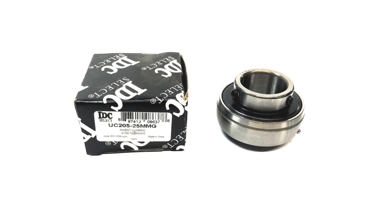 IDC Insert Ball Bearing UC205-25MMG NOS