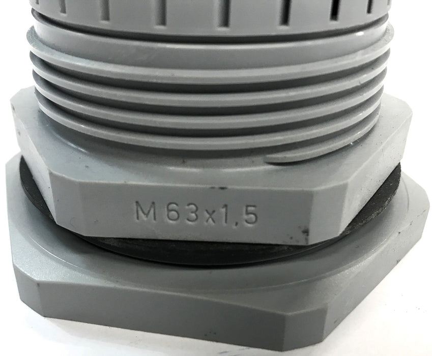 Unbranded Plastic Cable Gland With Out Top M63 X 1.5 NOS