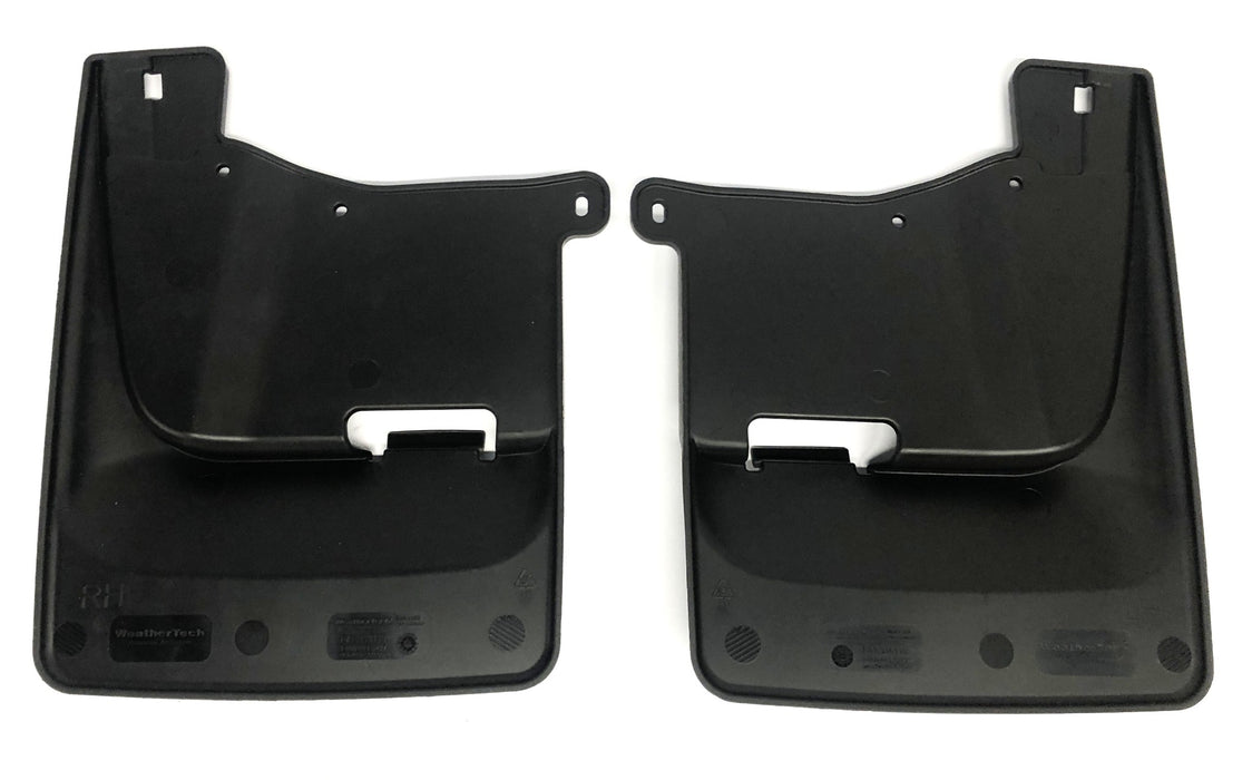 WeatherTech Set of (2) No-Drill Front Mudflaps 110118 USED