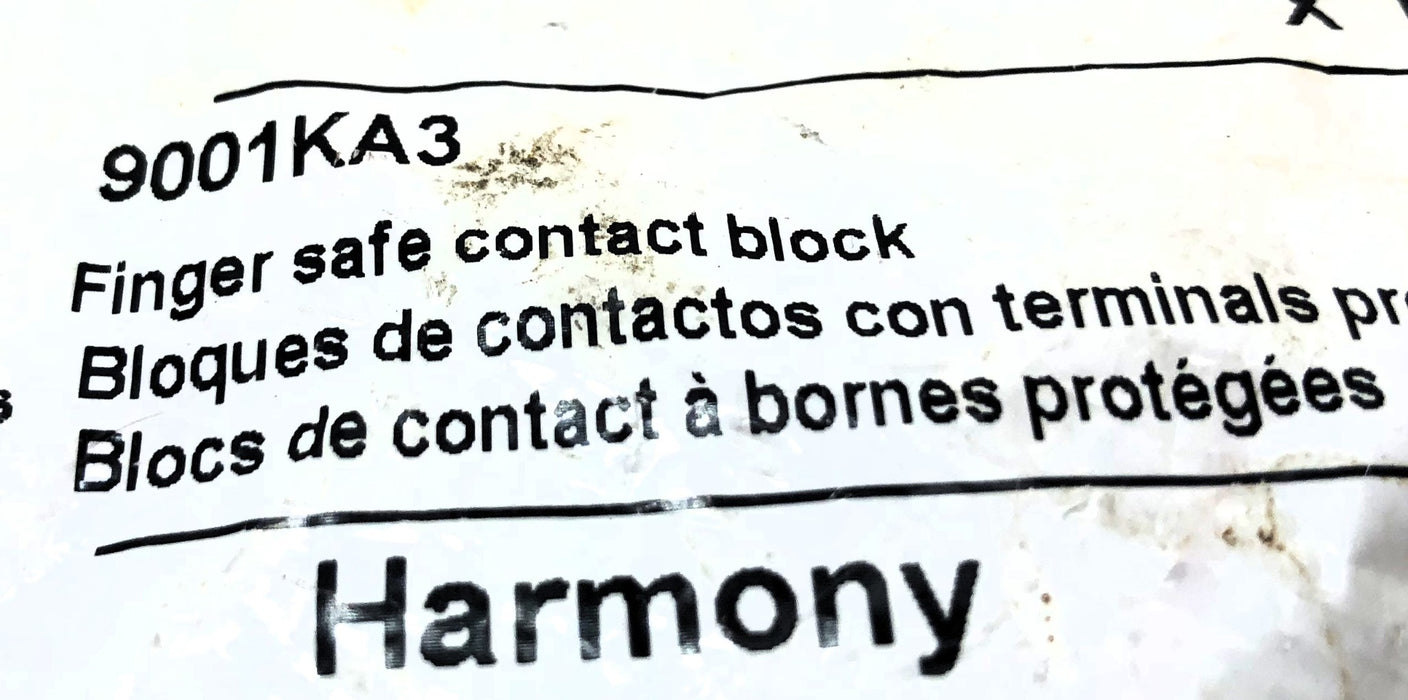 Schneider Electric Contact Block 9001KA3 [Lot of 4] NOS