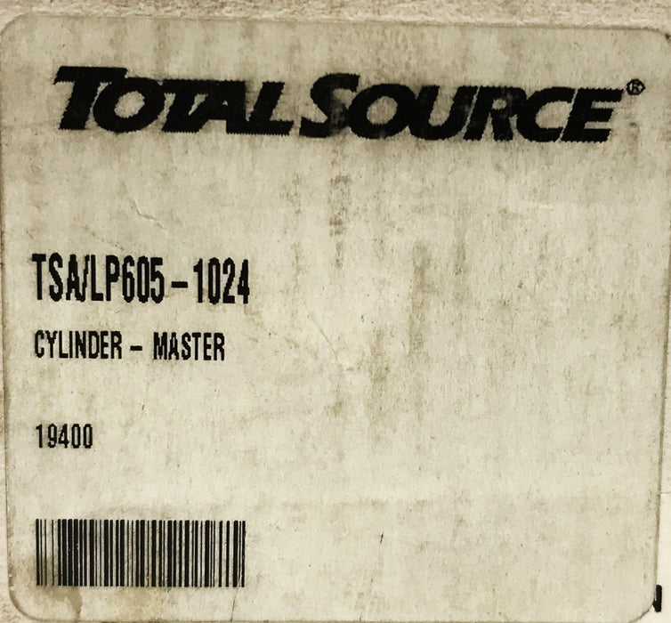Total Source Forklift Master Cylinder LP605-1024 NOS