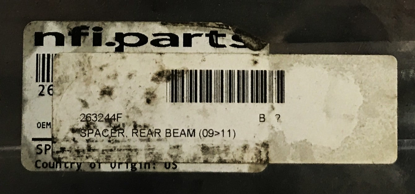 NFI Rear Beam Spacer 263244F NOS
