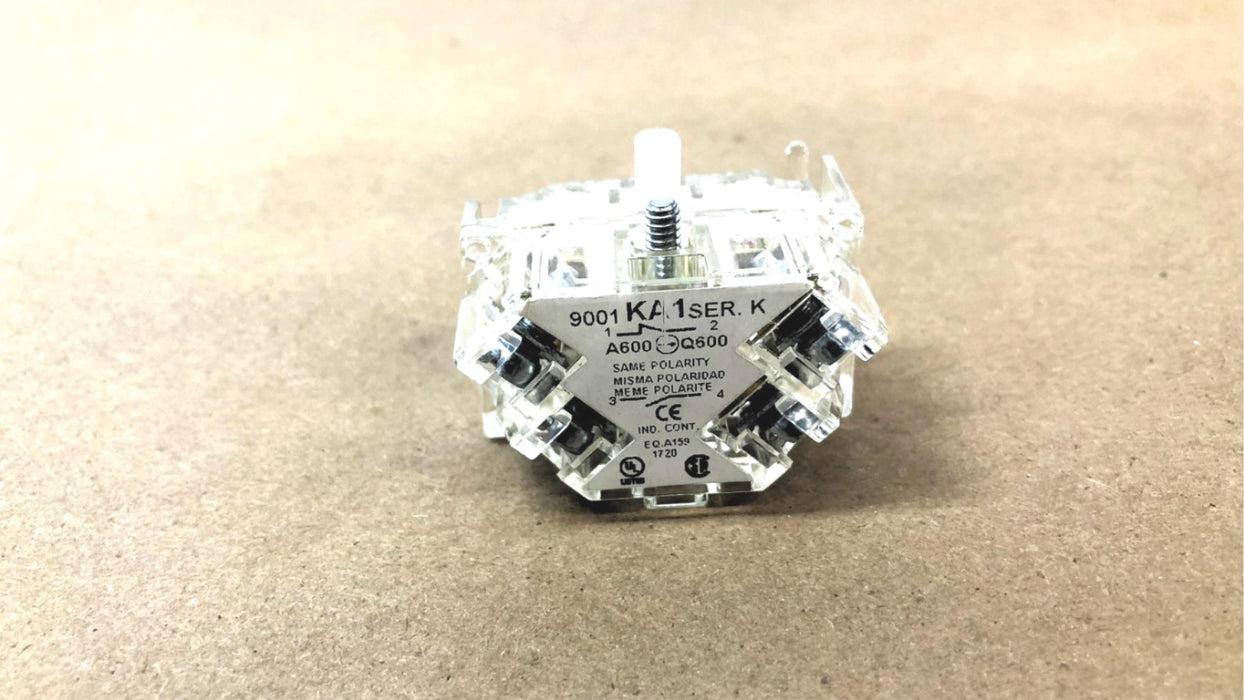 Schneider Electric Contact Block 9001KA1 [Lot of 4] NOS