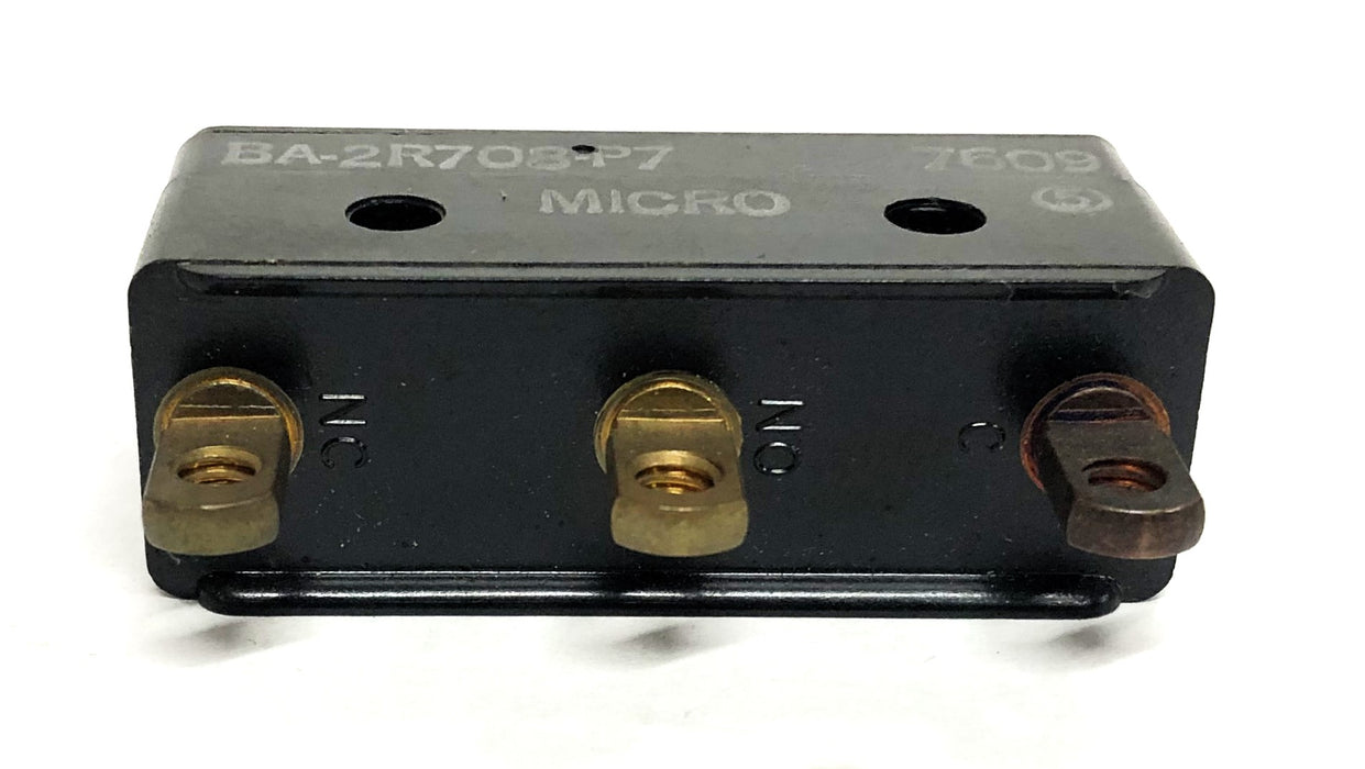 Micro Switch Relay BA-2R708-P7 (7609) [Lot of 3] NOS