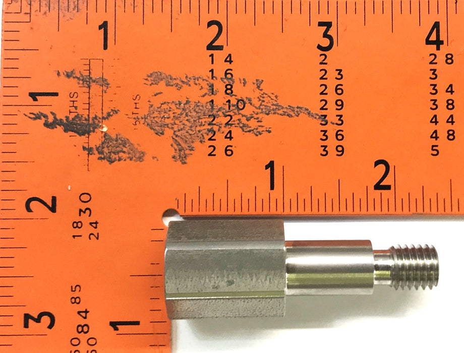 Unbranded Threaded Hex Standoffs 2-1/4" X 1" X 1" OAL [Lot Of 2] NOS