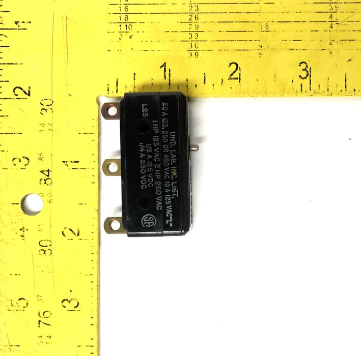 Micro Switch Relay BA-2R708-P7 (7609) [Lot of 3] NOS