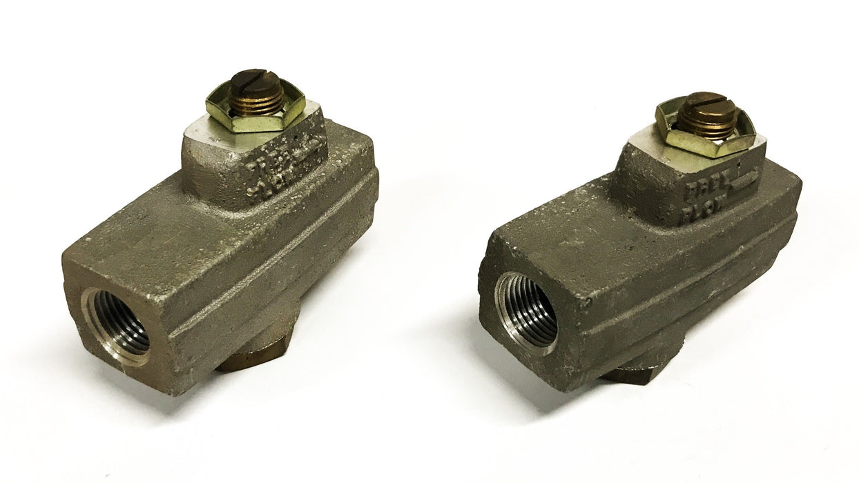 Parker Pneumatic Flow Control Valve S50LH [Lot of 2] NOS