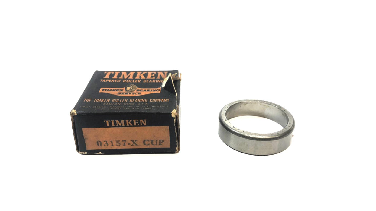 Timken Tapered Roller Bearing Cup 03157-X NOS