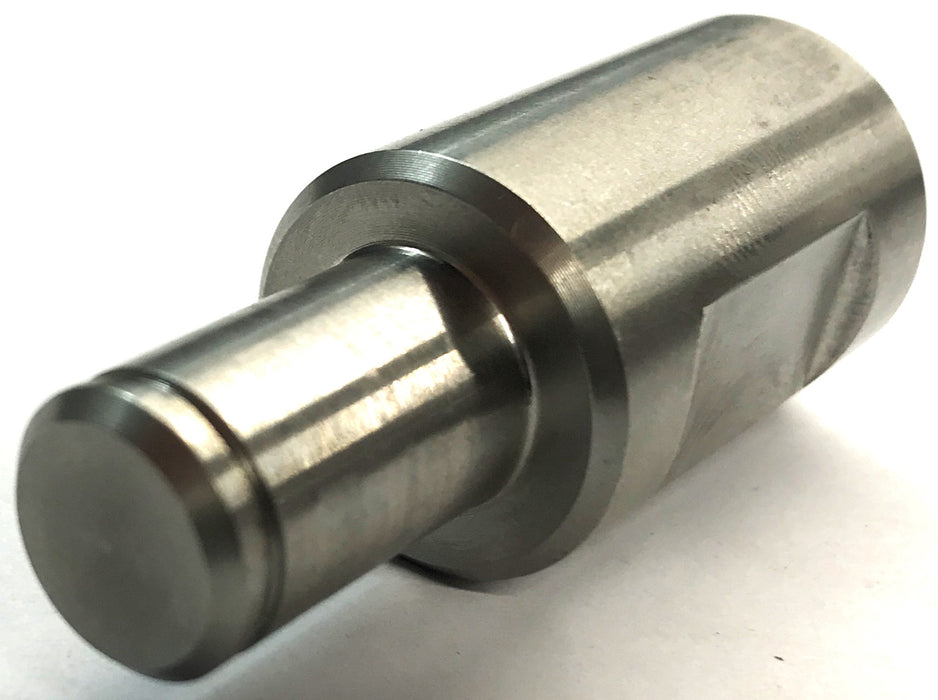Marel Stainless Steel 2" Threaded Shaft Pin W/ Bolt 9845934 NOS