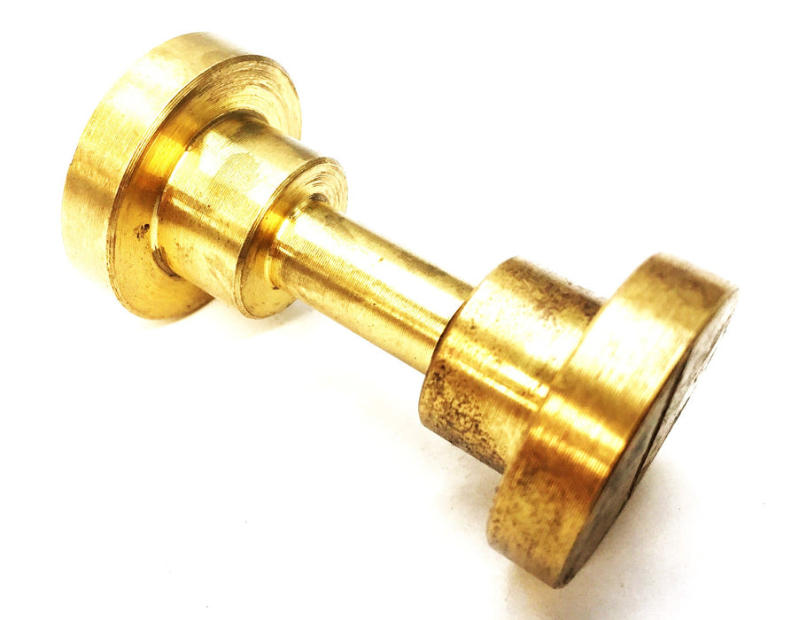Unbranded Brass Shoulder Screw and Cap Set (2pcs) NOS