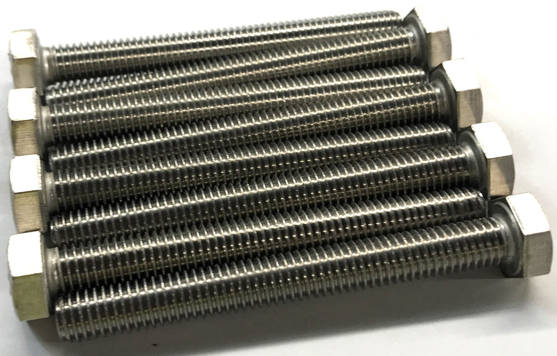 Unbranded Hex Bolt M8-1.25" Thread A2-70 [Lot Of 8] NOS