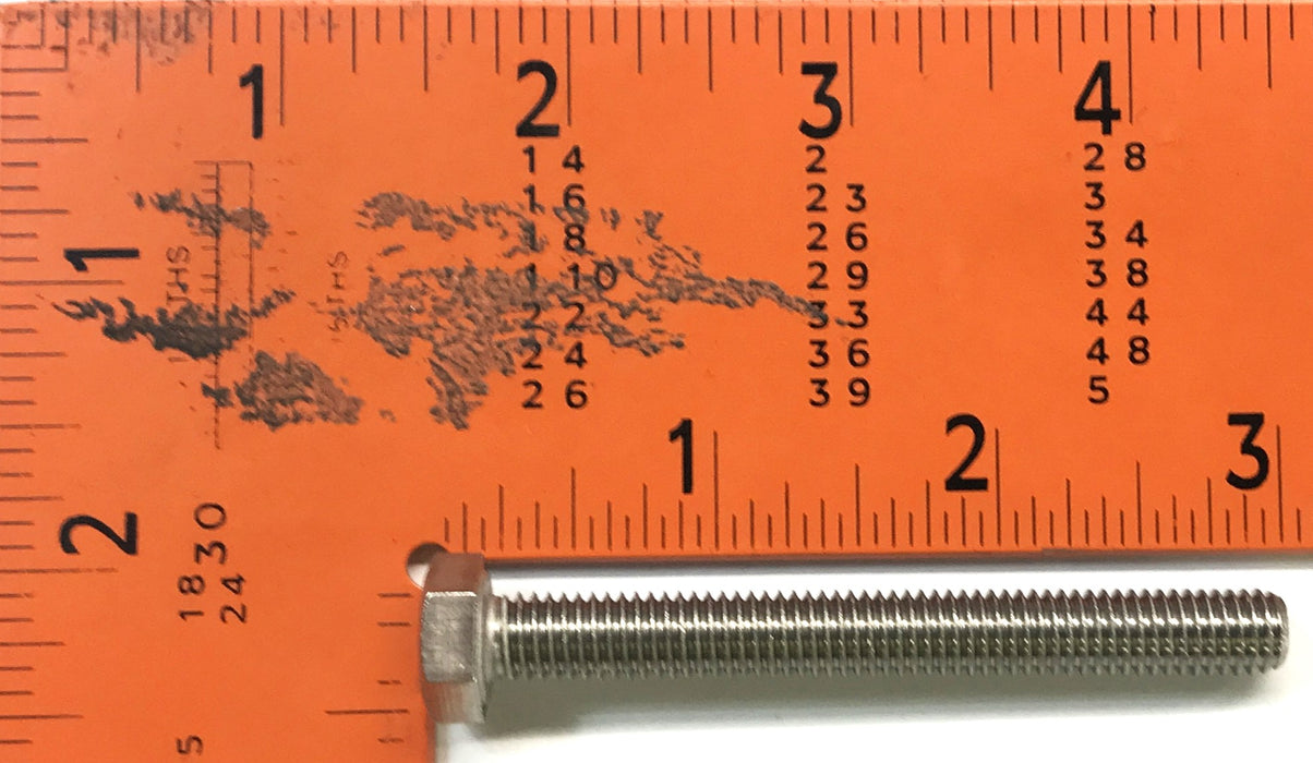 Unbranded Hex Bolt M8-1.25" Thread A2-70 [Lot Of 8] NOS