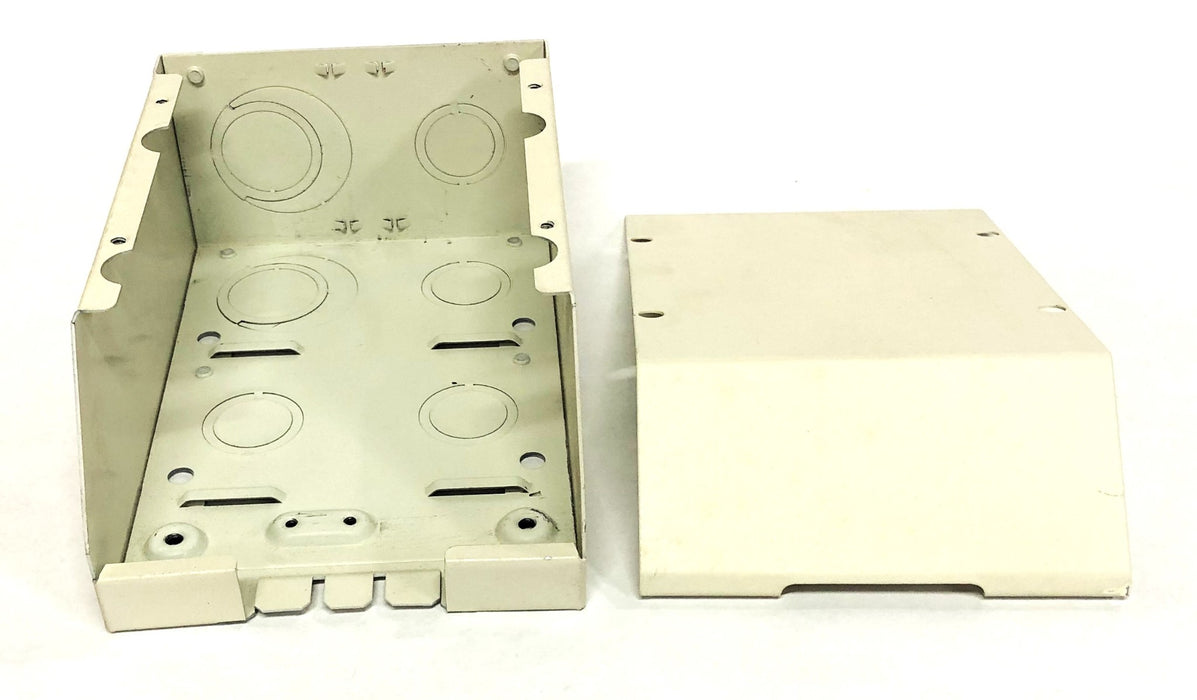 Legrand Fiber-Ready Divided Entrance End Fog White Missing Screws 2410DFO-FW NOS