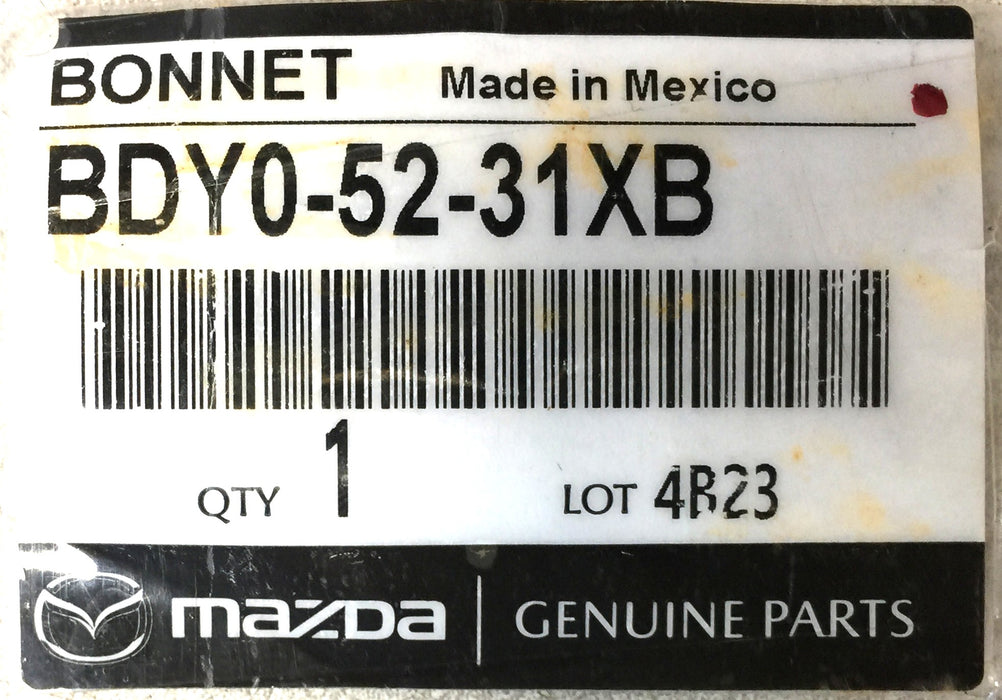 Mazda SCRATCHED SEE PICTURES Front Panel Bonnet Shell BDY0-52-31XB NOS FREIGHT
