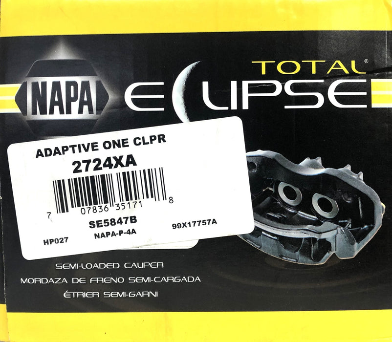 NAPA Total Eclipse Adaptive Caliper 2724X REMANUFACTURED