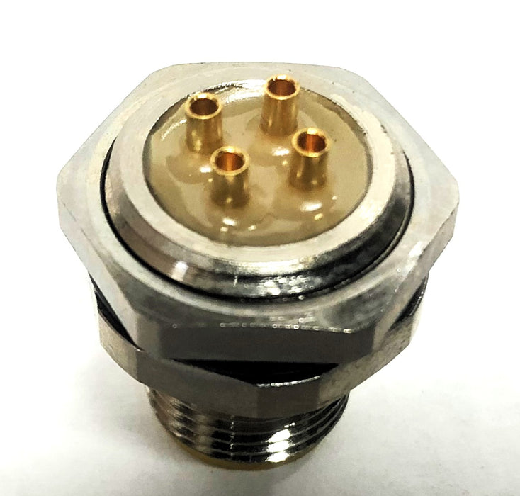 Unbranded M12 1.0mm Pitch A700 Receptacle 8500231 NOS