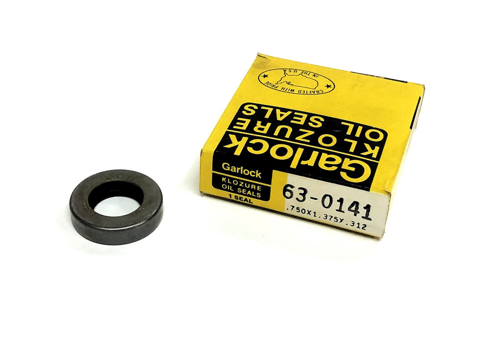 Garlock Klozure 0.750X1.375X0.312 Oil Seal 63-0141 (63X0141) NOS
