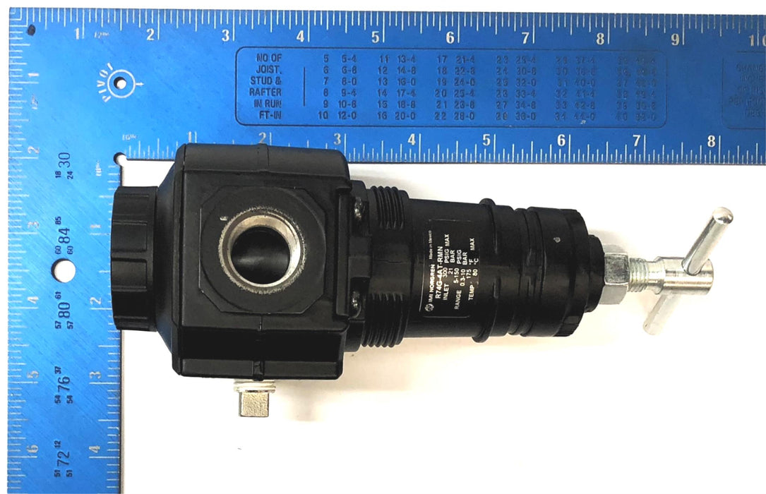 IMI Norgren Pneumatic Pressure Regulator R74G-4AT-RMN USED