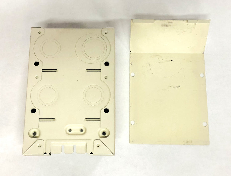 Legrand Fiber-Ready Divided Entrance End Fog White Missing Screws 2410DFO-FW NOS
