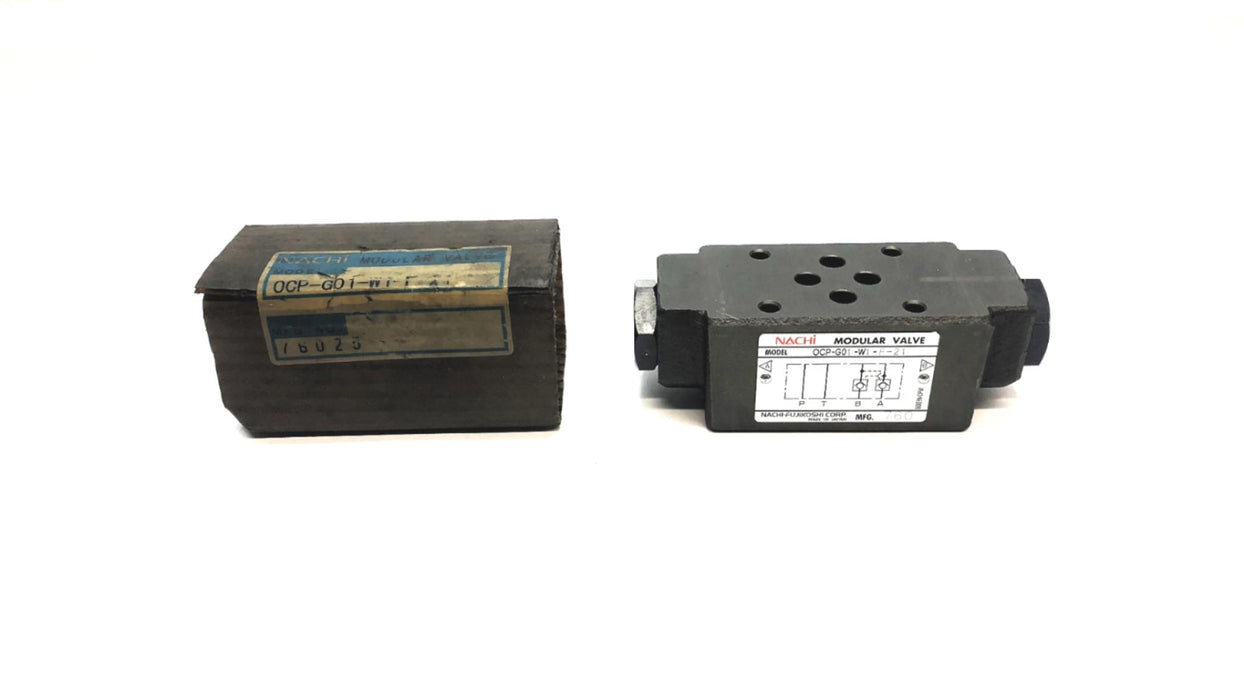 Nachi Modular Check Valve OCP-G01-W1-F-21 NOS